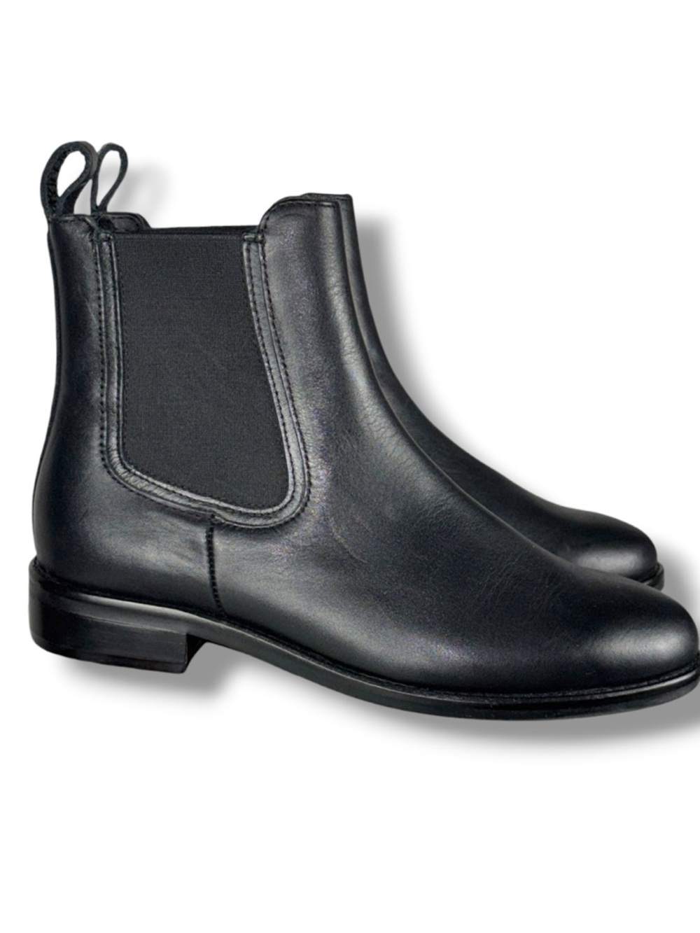 Thursday Boot Company Everyday Chelsea Boots Black Leather Pull On 7.5